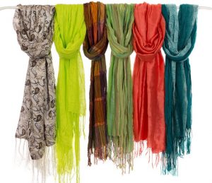 silk scarves