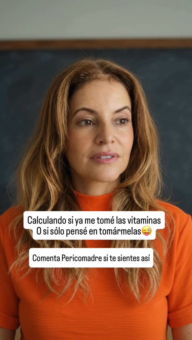 ¡Feliz lunes, pericomadres! 💃☀️
Te sientes así? Comenta Pericomadre! 
Empezamos la semana con el corazón lleno de ganas, la actitud positiva, la mente en 25 pestañas abiertas… ¡y tratando de recordar si ya nos tomamos las vitaminas o si solo pensamos en tomárnoslas! 💊🧠😂

Porque una cosa es tener la intención de cuidarse y otra muy distinta es acordarse de que ya lo hiciste. 🤣

Entre la perimenopausia, la menopausia, la niebla mental y las mil cosas que tenemos en la cabeza… ¡bastante bien lo estamos haciendo! 💪❤️

✨ Que esta semana no nos falten las ganas, el buen humor y, si es posible, ¡un poquito de memoria! 😂

👇 CONFIESA, PERICOMADRE: ¿Qué es eso que últimamente no sabes si hiciste o solamente pensaste en hacer? ¡Quiero leerlas! 🤣

💋 Aquí seguimos, SIN PAUSA, porque no es personal… ¡ES HORMONAL!

#Perimenopausia #Menopausia #NieblaMental #SinPausaClub